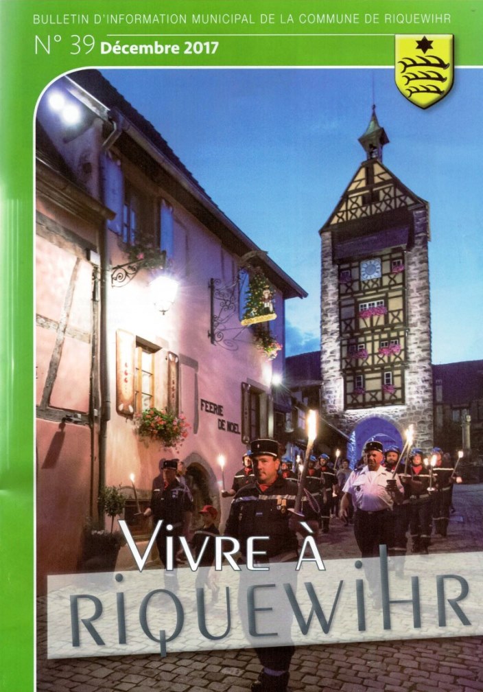 couverture de l'édition vivre à Riquewihr